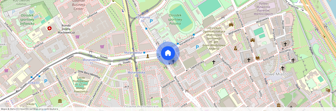 ul. Bonifraterska, Nowe Miasto, Śródmieście, Warszawa, mazowieckie