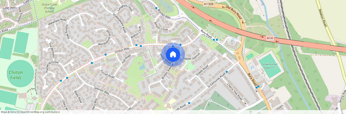 Britten Avenue, Stowmarket, Suffolk, IP14