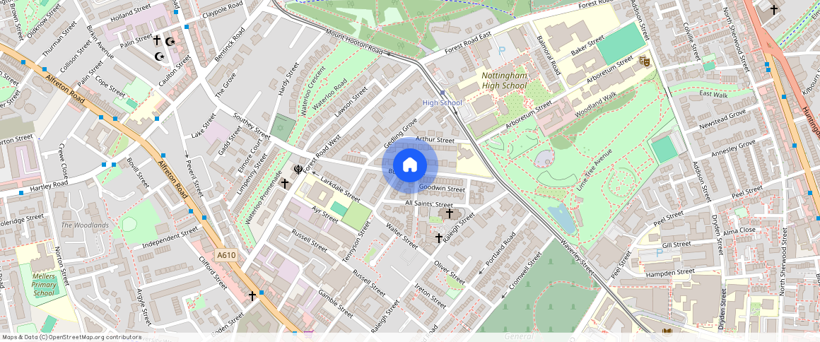 Burns Street, Nottingham, NG7