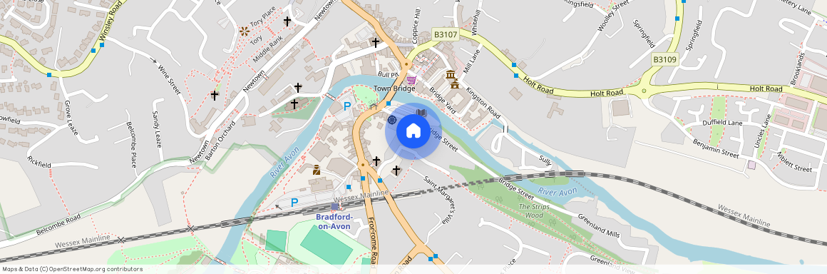 St. Margarets Steps, Bradford-On-Avon, Wiltshire, BA15