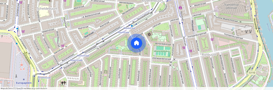 Scheldebuurt, 1079 EB, Waalstraat, Amsterdam