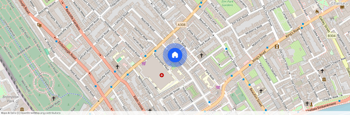 The Sandhills, Limerston Street, Chelsea, London, SW10