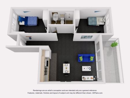 2 Bedroom Apartment north - Photo 2