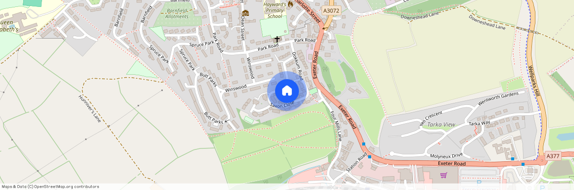 Saxon Close, Crediton, EX17