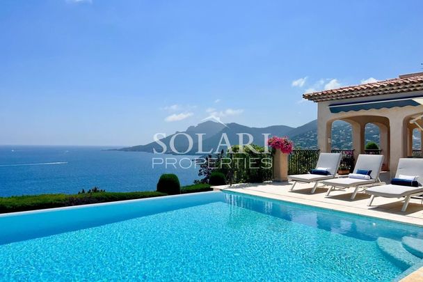 Location sur la Côte d'Azur d'une villa à Théoule sur mer - Photo 1