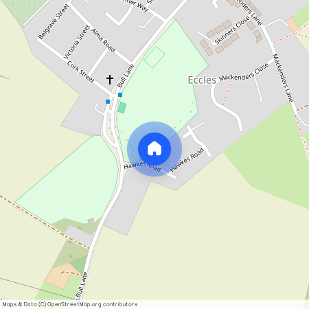 Hawkes Road, Eccles