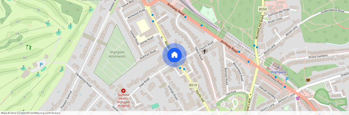 North Hill, N6, London