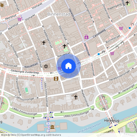 Binnenstad-Zuid, 9711 HM, Gedempte Zuiderdiep, Groningen