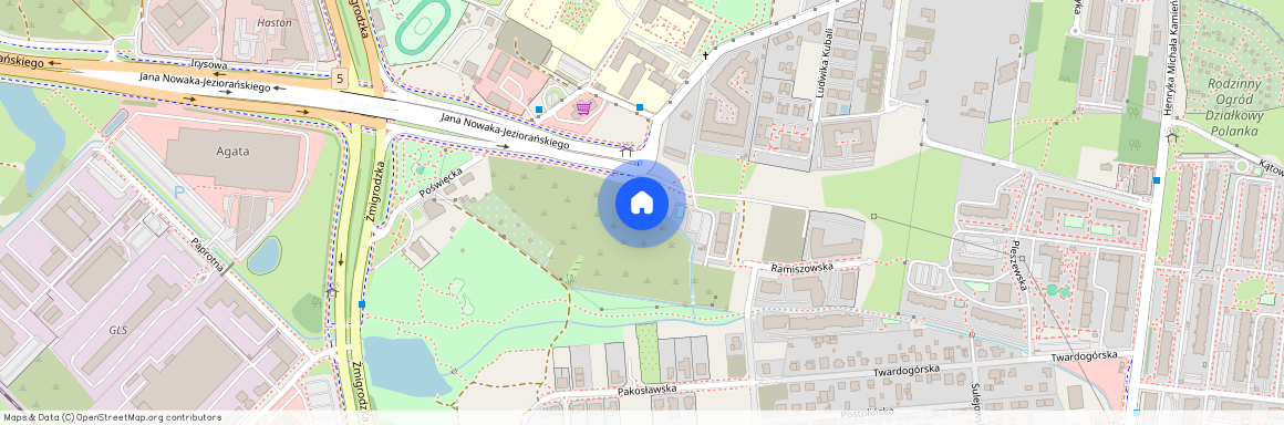 ul. Ramiszowska, Poświętne, Psie Pole, Wrocław, dolnośląskie