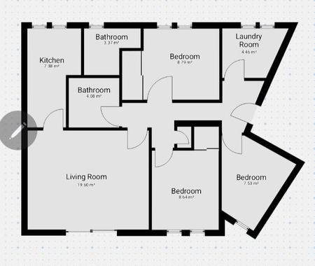 3 Bed Flat, Canting Way, G51 - Photo 2
