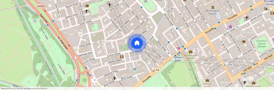 Curzon Street, Mayfair, London, W1J