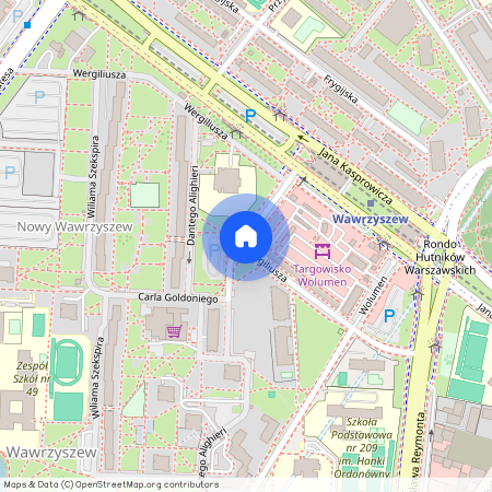 Bielany, Wergiliusza, Warszawa