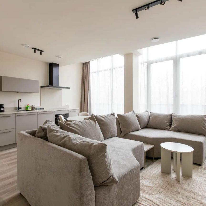 Appartement meublé de 2 chambres Mathenesserlaan, Rotterdam - Court séjour - Photo 1