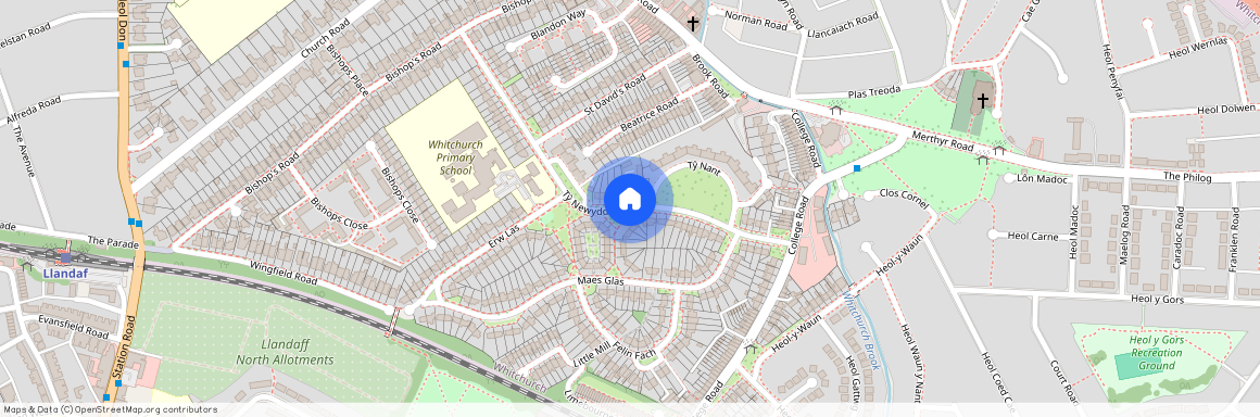Plasnewydd Flats, Ty-newydd, Whitchurch, Cardiff, CF14