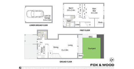 Modern townhouse with courtyard and garage. - Photo 2