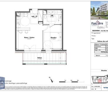 Location Appartement 2 pièces 44m² BISCHHEIM 67800 - Photo 1