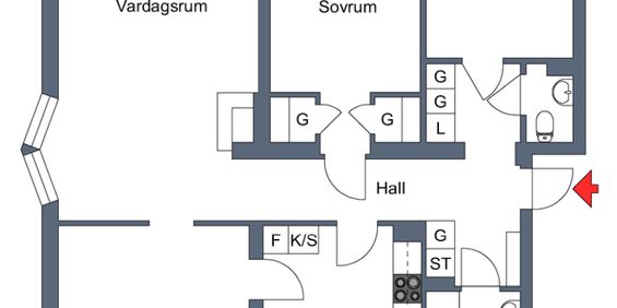 Storgatan 43 A Motala – 4 r.o.k - Foto 3