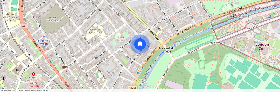 Townshend Court, Mackennal Street, St John's Wood, London, NW8