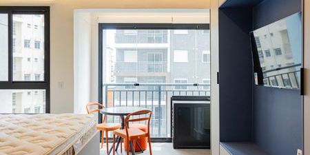 Studio para alugar com 26m², 1 quarto e sem vaga - Photo 3