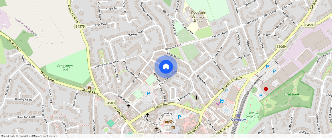 ** Albert Road Albert Road, Oswestry, SY11 1NJ