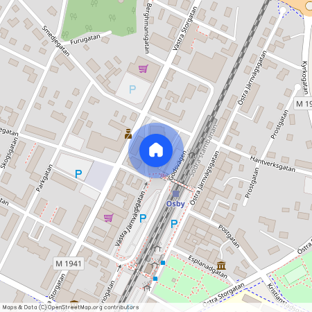 Osby, Västra Järnvägsgatan, 16, 28331