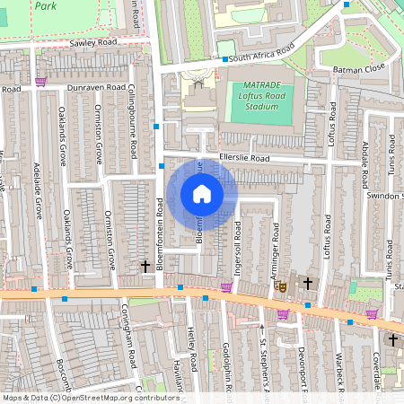 Bloemfontein Avenue, Shepherds Bush, W12, London