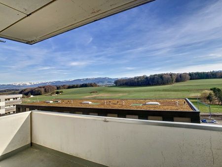 Lumineux logement traversant avec vue imprenable et deux balcons ! - Photo 4