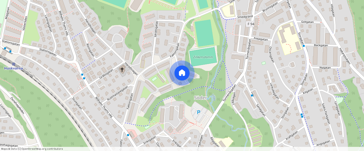 Faktorigatan, Huskvarna