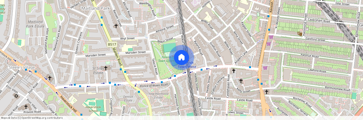 Princes Park Apartments South, Kentish Town, NW5