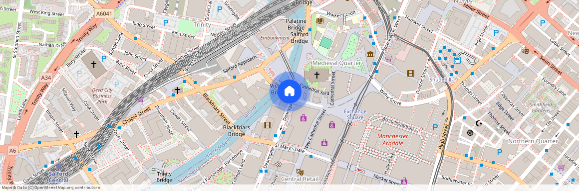 Victoria Bridge Street, Greater Manchester M3
