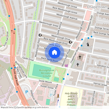 Savile Road, Leeds, West Yorkshire, LS7