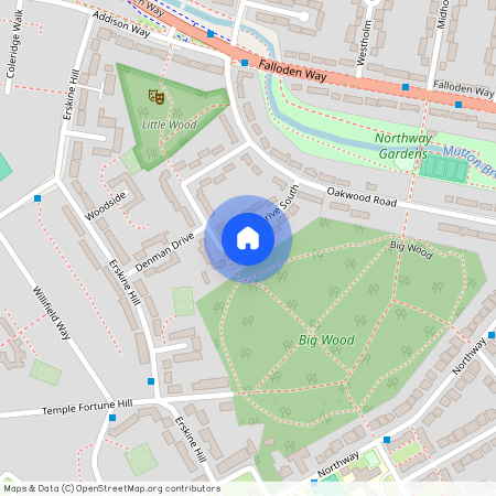 Denman Drive South, London, Greater London, NW11 6RH