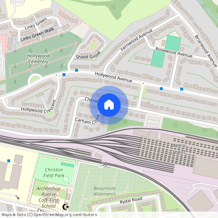Cheswick Drive, Newcastle upon Tyne NE3