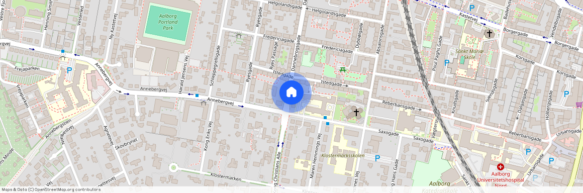 Dannebrogsgade 6, 1. 9000 Aalborg