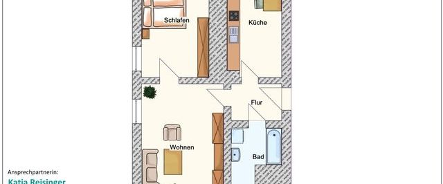 Bülaustr. 16, EG links - Foto 1