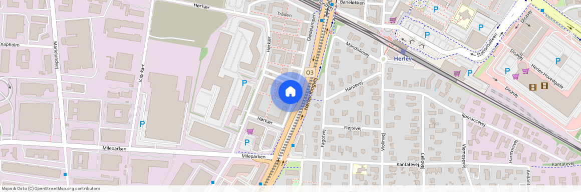 Hørkær 19D 1. sal, Dør 2, 2730 Herlev