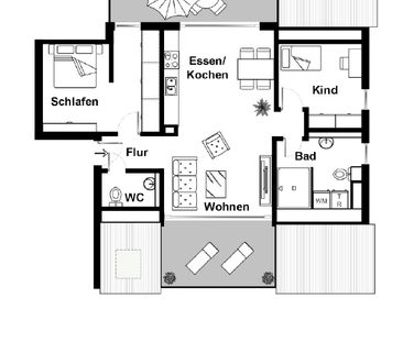 ERSTBEZUG: 3-ZIMMER-PENTHOUSEWOHNUNG IN RAVENSBURG-SÜD - Photo 6