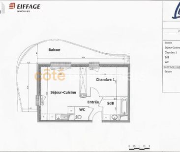 Appartement Bagnolet 2 pièce(s) 43.41 m2 - Photo 4