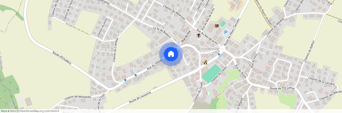 rue du village 19, Froideville