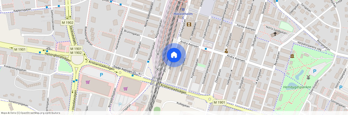 Järnvägsgatan 29 A, 281 31, Hässleholm