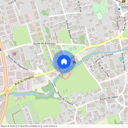 Rue du Simplon, 1880 Bex