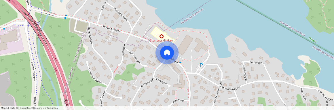 Stortorpsvägen, Trångsund