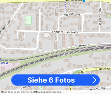 Stadtnahe, renovierte Etagenwohnung mit Balkon - Foto 1