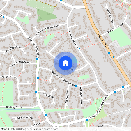 Milford Drive, Shipley View, Ilkeston, Derbyshire, DE7