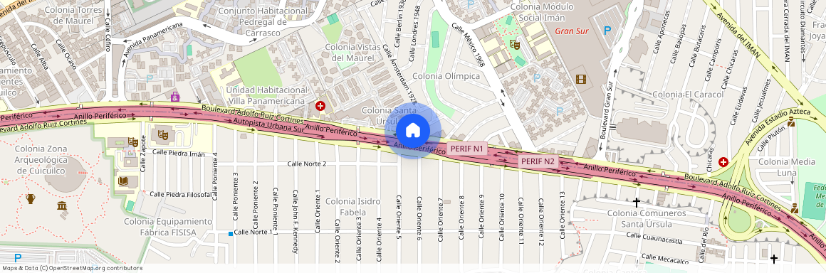 Anillo Perif Blvd Adolfo López Mateos 5366 #5366, Colonia Olímpica, C.P. 04710, Df / Cdmx