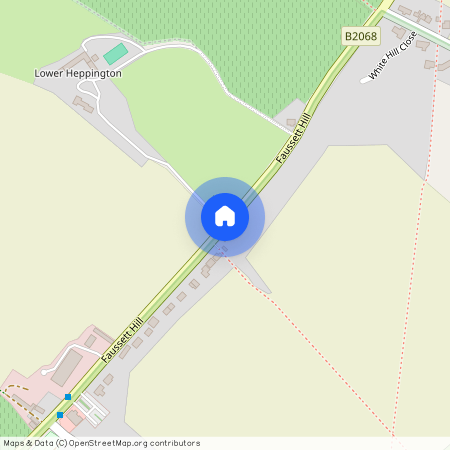 Hillside Cottages, Faussett Hill, Street End