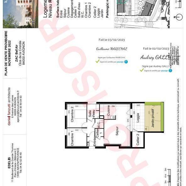 Location Appartement 3 pièces 63m² AVIGNON 84000 - Photo 2