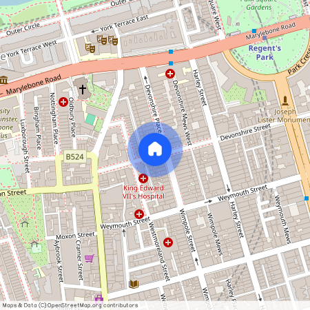 Devonshire Street, Marylebone, London, W1W