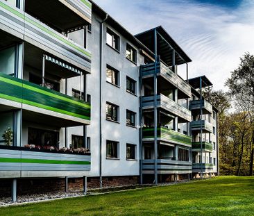 Modernisierte 3-Zimmer-Wohnung im Grünen // 2.OG rechts - WBS erfor... - Foto 1