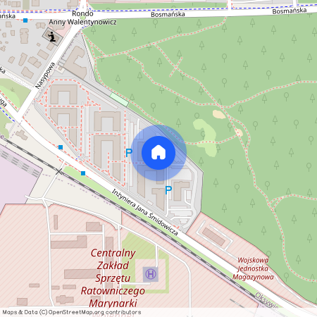 ul. Nasypowa, Oksywie, Gdynia, pomorskie